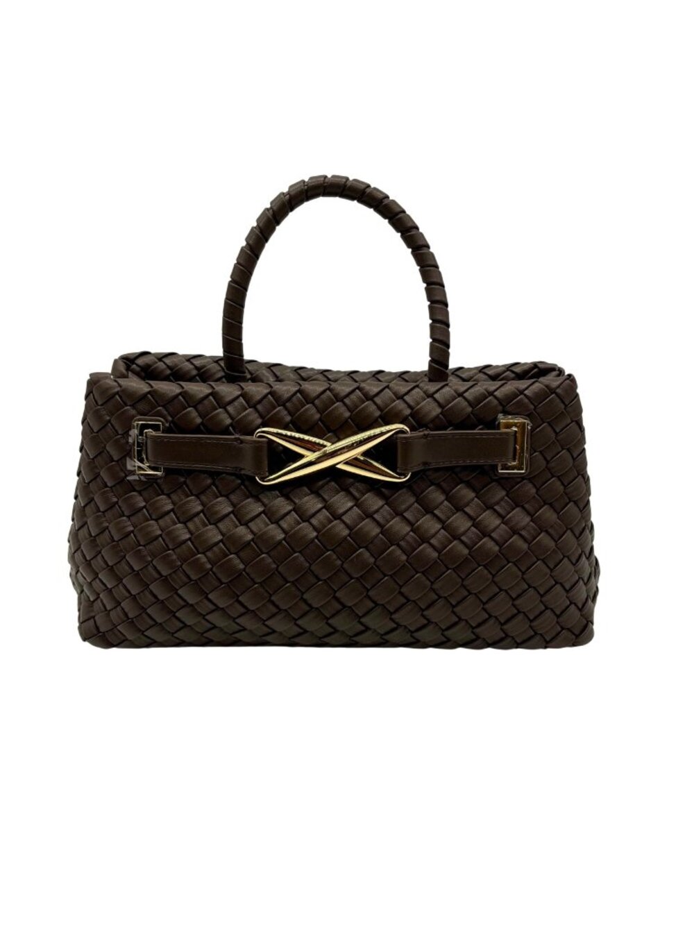 JW PEI Brown Leather Crossbody Bag